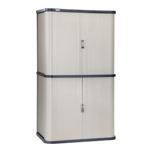 Casier en HDPE de haute qualité pour rangement extérieur, armoire de balcon en plastique étanche pour centre de sauna, structure assemblée - Product Image 6