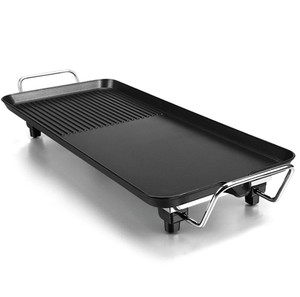 Poêle <span class=keywords><strong>à</strong></span> barbecue électrique en pierre revêtement en marbre antiadhésif plaque de cuisson Offre Spéciale teppanyaki poêle <span class=keywords><strong>à</strong></span> griller BBQ Grill Square <span class=keywords><strong>Raclette</strong></span> électrique - Product Image 2