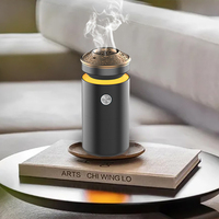 Diffuseur d'huiles essentielles USB mini, rechargeable, sans eau, en aluminium, portable, aromathérapie, diffuseur de parfum pour chambre à coucher