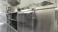Offre Spéciale YITUO YT-FS400 acier galvanisé certifié CE café chariot de nourriture remorque rue Pizza camion de nourriture chariot de crème glacée