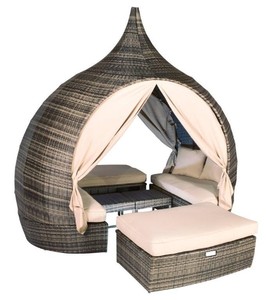 2021 thiết kế mới độc đáo không thấm nước sunbeds ngoài trời mây đi văng - Product Image 2