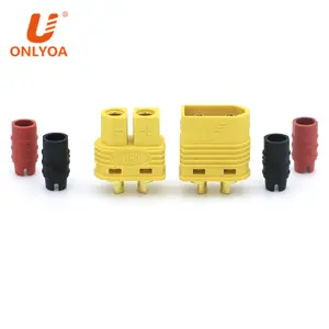 ONLYOA U60 plug RC connector flame retardant high temperature 60A high current XT60 upgrade version can be inserted with XT60