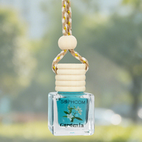 Diffuseur de parfum pour voiture en verre personnalisé de marque premium Aromate, très vendu, avec parfum longue durée et élimination des odeurs, désodorisant suspendu