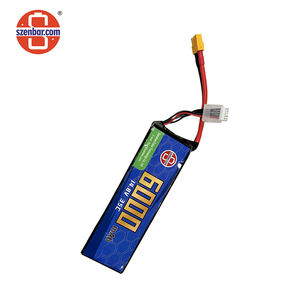 4s1p 6000mAh 14.8V 35C 60C 100C voor voertuigpatrouille-drones, gewasbescherming, vaste vleugel, turbojet - Product Image 3