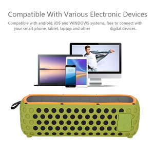 Altavoz de Energía Solar 2022, Nuevo Producto, Altavoz Inalámbrico Bluetooth 4.0 con Sonido Estéreo de Alta Fidelidad, Manos Libres, Resistente al Agua IPX5, con Linterna - Product Image 3
