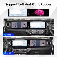 Radio con Pantalla Táctil para Jeep Wrangler Rubicon 2018-2026, Android GPS, Sistema Multimedia Automotriz, Receptor Estéreo para Auto, Unidad Principal