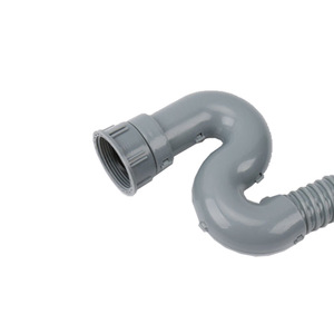 モダンなダブル盆地キッチンシンク排水管アクセサリーステンレス鋼PP防臭防虫洗浄洗面台 - Product Image 1