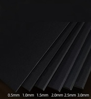 Papier cartonné noir épais durable de haute qualité pour l'artisanat fait à la main et l'emballage de cadeaux
