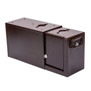 Caja Metálica Grande para Dinero de Casino con Paleta y Cerraduras - Product Image 5