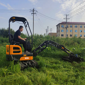 حفارة CE Epa حفار محرك كوبوتا حفارات صغيرة بيليه 1.2 طن استخدام ذراع آلي صغير باجر حفارة صغيرة للبيع - Product Image 6