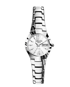 Reloj de Cuarzo <span class=keywords><strong>Oruss</strong></span> a la Moda para Dama, Correa de Acero Inoxidable en Oro Rosa, Resistente al Agua para Negocios y Ocio, con Cristal - Product Image 5