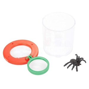 Hot Bán Đồ Chơi Bug Viewer Hộp-Côn Trùng Viewer-Nhựa Trong Suốt Côn Trùng Dream Catcher Kit Với 3X Ống Kính Lúp - Product Image 4