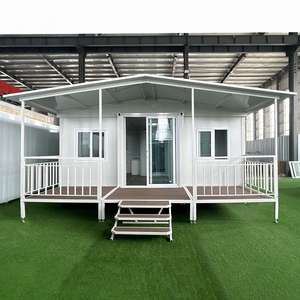 Casa contenedor expandible de 40 pies, casa móvil, balcón Modular insonorizado para Hotel, Hospital, edificio de oficinas, Panel sándwich hecho - Product Image 6