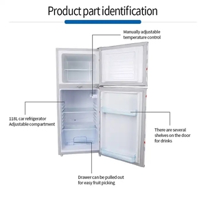 Mini réfrigérateur <span class=keywords><strong>solaire</strong></span> DC 12V/24V avec <span class=keywords><strong>panneau</strong></span> <span class=keywords><strong>solaire</strong></span> - Product Image 4