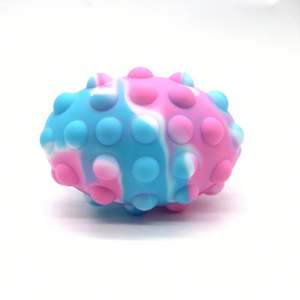 Venta caliente Forma de oliva Tamaño pequeño y herramienta de descompresión de peso ligero Bola antipresión 3D - Product Image 5