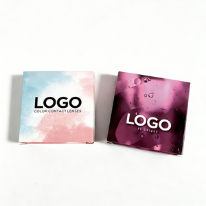 Caja Cosmética Cuadrada con Logotipo Personalizado, Empaque de Papel Brillante de Lujo para Paleta de Sombras de Ojos, Pestañas Postizas, Lentes de Contacto de Color - Product Image 3