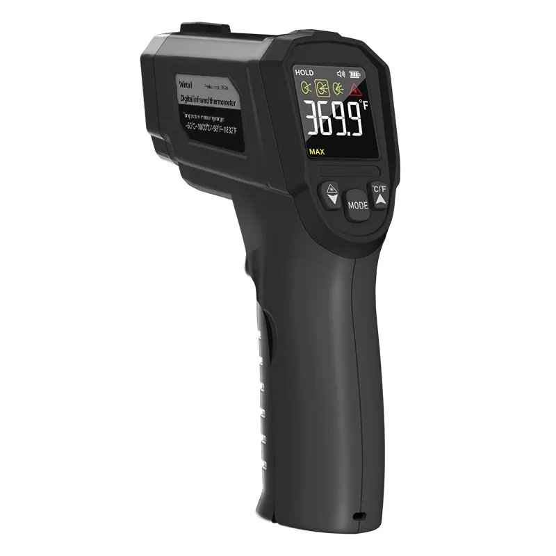 2023 New model pyrometer hot sale thermal gun temperature digital for industrial infrared thermometer