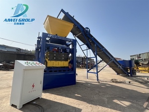 آلة صنع البلوك الخرساني الأوتوماتيكية عالية الجودة من AIWEI مع نظام تحكم منطقي قابل للبرمجة، إنتاج عالي الكفاءة للبلوك الرصفي والمجوف - Product Image 4