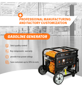 194F <b>Gasoline</b> Generator Petrol 2kw 3kw 4kw 5kw 7kw 10kw 10000w Power Stromerzeuger X-Portable <b>Gasoline</b> Genset-10kw 10kva - Product Image 5