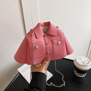 Sac bandoulière tendance, style créatif, sac à l'épaule unique et de niche avec chaîne pour femme - Product Image 3