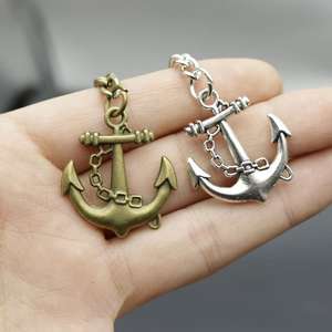 Llavero Vintage de recuerdo con logotipo personalizado de alta calidad, llavero de <span class=keywords><strong>ancla</strong></span> de bronce PIRÁMIDE de fundición, buen Stock - Product Image 3