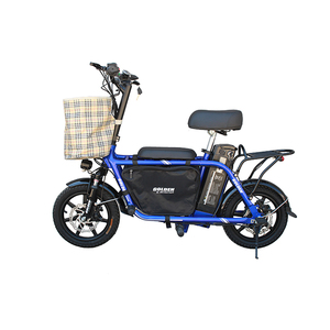 2021Hot Vente 2 Siège Vélo Pour Deux Personne ville Électrique Scooters certifié Singapour 14 Pouces Mère Bébé Vélo Électrique - Product Image 6