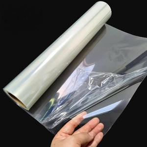Rouleau de film PET transparent 100mic/175mic, colle permanente, surface brillante, résistant à l'eau, pour film de laminage à froid - Product Image 2