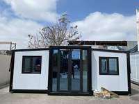 Villa de luxe préfabriquée de 20 pieds 40 pieds Maison conteneur extensible Maison mobile préfabriquée avec salle de bain et cuisine