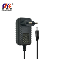 Adaptateur secteur mural EU 12V 1A, adaptateur secteur 12V 1000mA 12W, alimentation 12V 1A pour bande LED, caméra CCTV