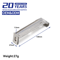 Support de fixation pour gouttière cachée en aluminium de 5/6/7 pouces, style K
