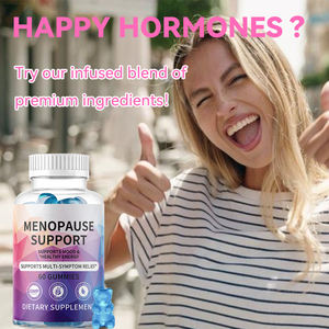 Suplemento de Gomitas Antioxidantes con Vitamina B6 y Mezcla Herbal para el Alivio de la <span class=keywords><strong>Menopausia</strong></span> y el SPM, Apoyo Hormonal para Mujeres, Reduce Arrugas y Acné (Marca Privada) - Product Image 4