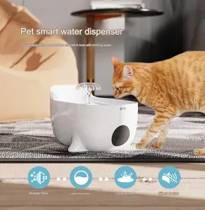 Top người bán tự động nước quả Pet nước với bộ lọc Đài phun nước cho mèo và chó