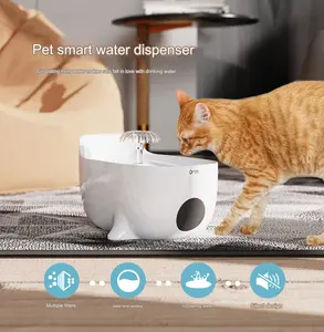 Dispenser air otomatis penjualan terbaik air hewan peliharaan dengan air mancur Filter untuk kucing dan anjing