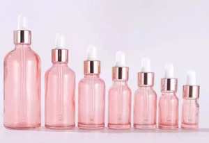 Emballage cosmétique pour soins de la peau 20ml 30ml 100ml, flacon en verre transparent à épaule plate pour huile essentielle, sérum, cheveux et barbe, impression sérigraphique, 100 pièces - Product Image 2