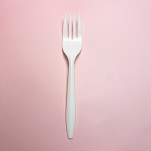 Manufacture Hot Sale Cornstarch Disposable 6 inch Fork Plastic Cutlery Kit Biodegradable Fork