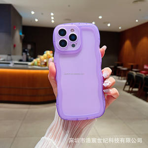 Matte 11 per Apple 17 pelle TPU PC acrilico custodia protettiva per telefono morbida Mobile per iPhone 16 Pro Max per <span class=keywords><strong>Samsung</strong></span> S25 <span class=keywords><strong>Wave</strong></span> - Product Image 3