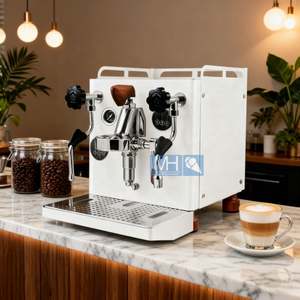 Mesin Kopi Espresso Merah Slim Berkualitas Tinggi Sistem <span class=keywords><strong>FAP</strong></span> Elektrik Kapsul untuk Dapur Rumah dan Hotel - Product Image 2