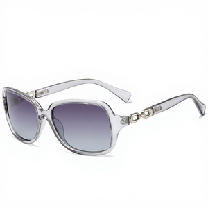 Lunettes de <span class=keywords><strong>soleil</strong></span> rectangulaires de luxe de conception italienne, lunettes de <span class=keywords><strong>soleil</strong></span> de créateur pour femmes, polarisation UV400, grandes lunettes de <span class=keywords><strong>soleil</strong></span> pour les <span class=keywords><strong>voyages</strong></span> quotidiens - Product Image 4