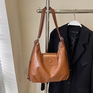 New Multifunctional Medium Capacity Women's Autumn Winter Retro Crossbody <b>Shoulder</b> Bag Single <b>Strap</b> PU Zip Tanjing - Product Image 3