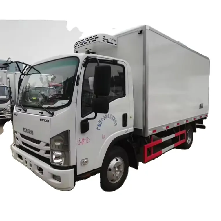 ISUZU 4x2 LHD 6.5m/7.8m Refrigerated Food Transport Freezer Vehicle Refrigerator Van Box Truck