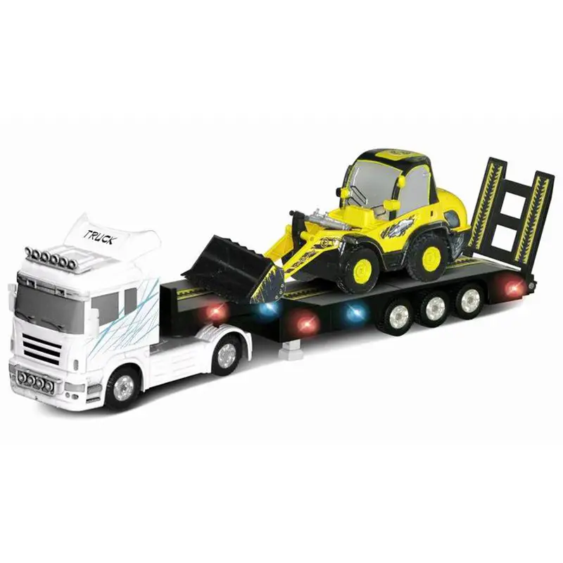 1:32 Radio Control Toy Semi Tractor Trucks For Kids