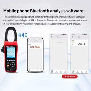 <span class=keywords><strong>UNIT</strong></span> UT217B 1000V 1000A AC/DC Braçadeira Medidor Osciloscópio Capacitância Resistência Single Channel 2 1 para Auto True RMS Digital - Product Image 5