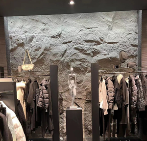 Trọng lượng nhẹ linh hoạt PU đá tấm tường sang trọng nấm đá tấm cho trang trí - Product Image 3