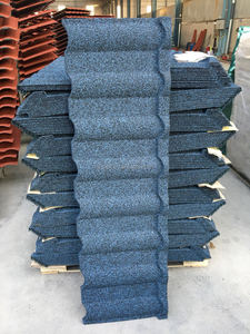 Tôle de <span class=keywords><strong>Toiture</strong></span> Métallique Classique Revêtue de Pierre, Tuile de <span class=keywords><strong>Toiture</strong></span> en Aluminium-<span class=keywords><strong>Zinc</strong></span> pour Projet de Villa, Hôtel, Décoration Murale - Product Image 3