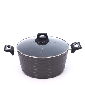 Juego de utensilios de cocina con revestimiento antiadherente de granito de aluminio forjado con mango de silicona de tacto suave para <span class=keywords><strong>España</strong></span> - Product Image 2