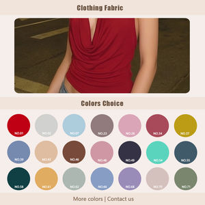 <span class=keywords><strong>Tops</strong></span> Cortos Sexys para Mujer, Cuello en V Profundo, Espalda Descubierta, Sin Mangas, Estilo <span class=keywords><strong>Racerback</strong></span>, Camisetas Cortas Sexys para Mujer - Product Image 6