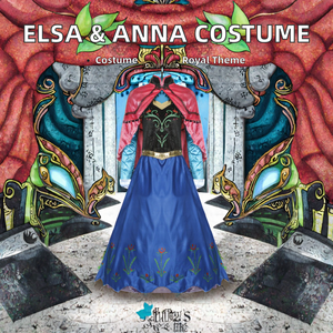 Disfraz de Princesa Elsa Anna para Adultos, el Más Vendido del <span class=keywords><strong>2023</strong></span>, Disfraz de Halloween con Capa para Mujer, DISP-013 - Product Image 2