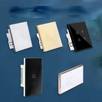 1/2/3/4 gang wifi smart wall light switch touch panel wireless wifi light switch tuya smart switch