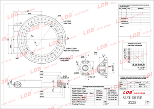 LDB SE25 Slewing <span class=keywords><strong>Drive</strong></span> menawarkan kualitas yang stabil dan andal, dan telah diekspor ke banyak negara di seluruh dunia. - Product Image 6