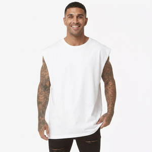 เสื้อกล้ามผู้ชายแห้งเร็วสำหรับใส่ออกกำลังกายโลโก้ได้ตามต้องการ - Product Image 1